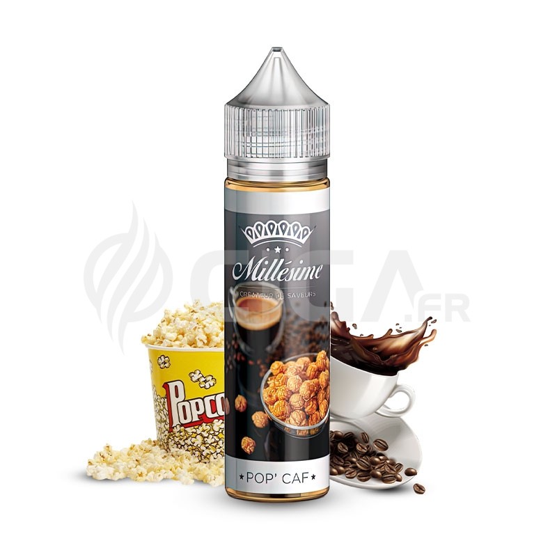 E liquide Pop Corn Caramel 10ml Liquideo ❤️ pour cigarette électronique