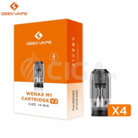 Cartouches Wenax M1 V2 (4pcs) - Geekvape