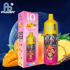 Peachy Mango Pineapple 9000 puffs - Tornado by RandM