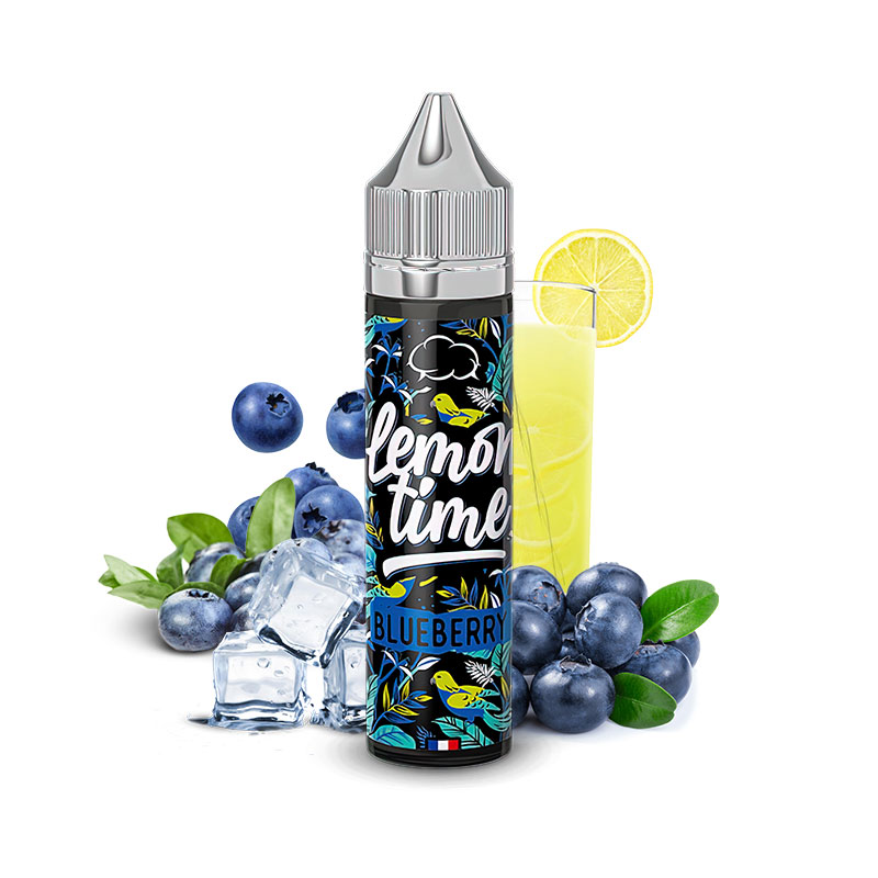 Blueberry 50 ml - Lemon'Time par Eliquid France.