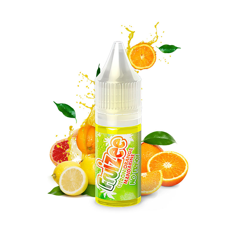 E-liquide Citron Orange Mandarine No Fresh 10ml - Fruizee