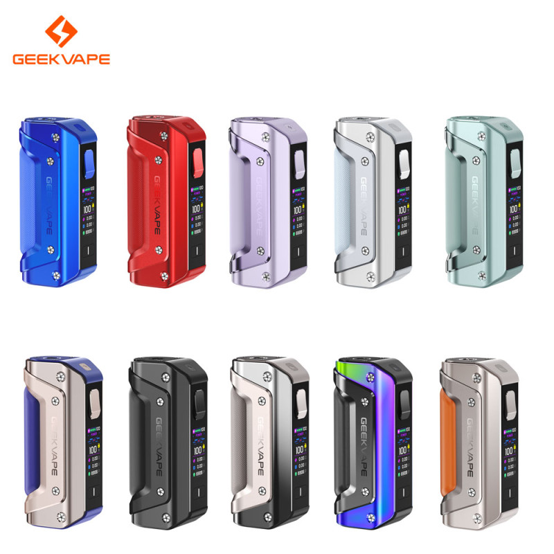 Photo des déclinaisons de coloris de la box Aegis Solo 3 3000 mAh de GeekVape