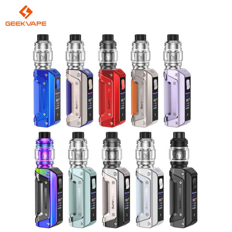 Photo des déclinaisons de coloris du kit Aegis Solo 3 de GeekVape