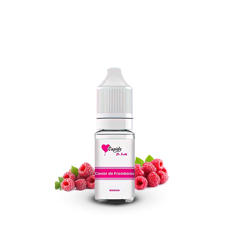 Eliquide Caviar de Framboise 10ml de la gamme Cupide par la marque française Maison Fuel.