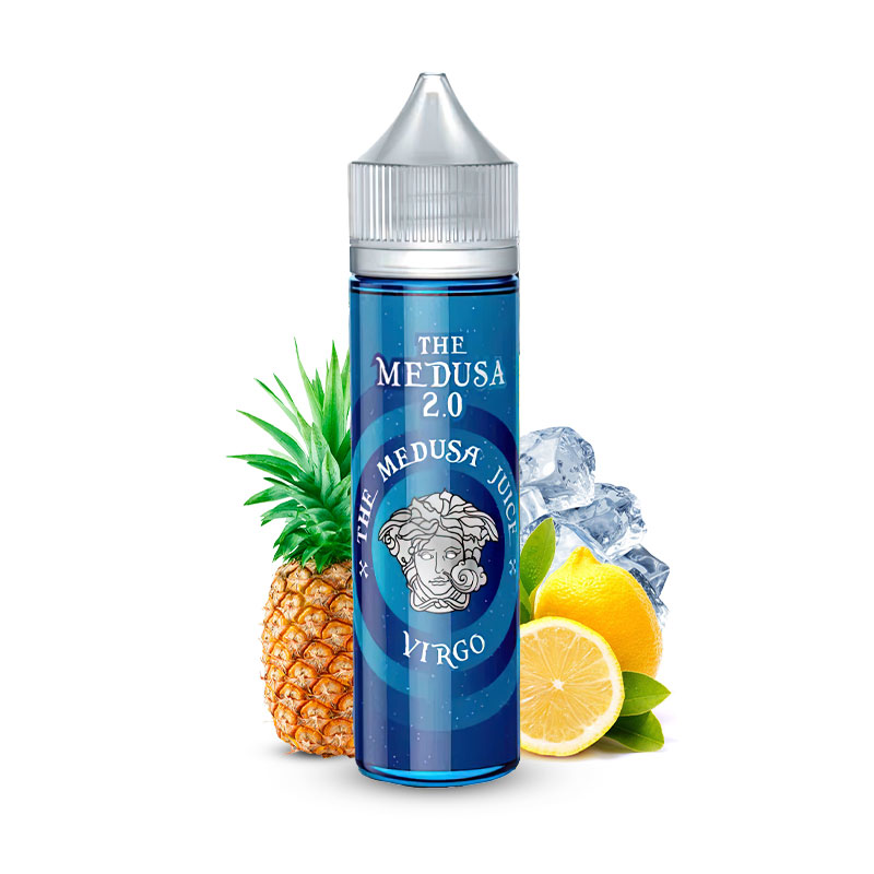 Photo du eliquide Virgo 50ml de la marque malaisienne : Medusa Juice.