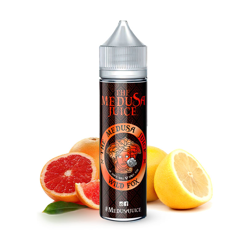 Photo du eliquide Wild Fox 50ml de la marque malaisienne : Medusa Juice.