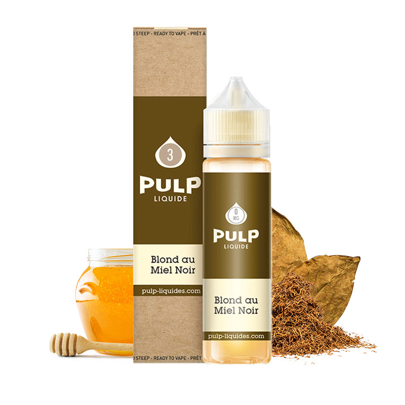 E-liquide Blond au miel noir 50ml - Pulp