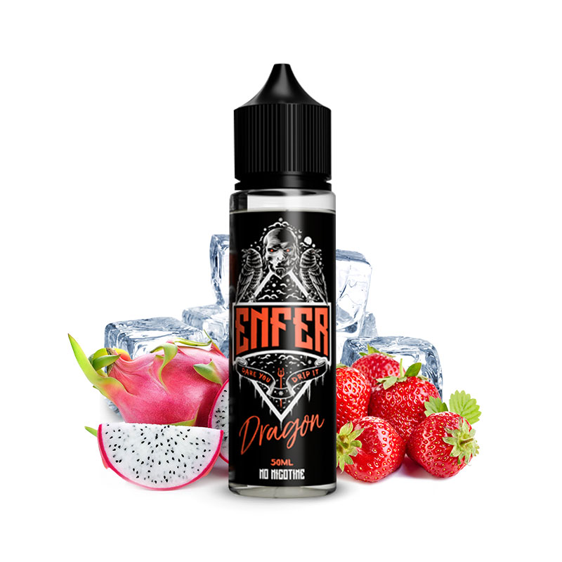 Photo du eliquide Dragon 50ml de la marque Enfer par les fabricants français : Vape47.