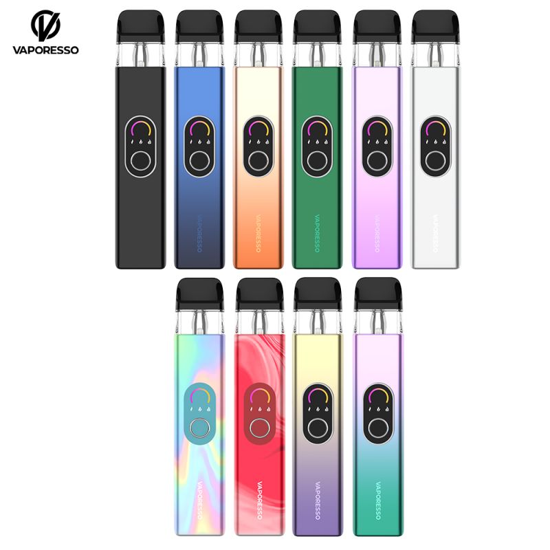 Bannière du kit Cigarette Électronique Xros 4 de la marque Vaporesso.