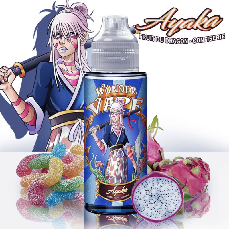 Photo du eliquide Ayaka 100ml de la marque Wonder Vape.