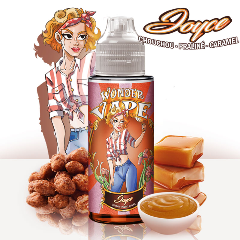 Photo du eliquide Joyce 100ml de la marque Wonder Vape.