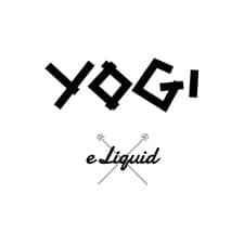 Logo de la marque américaine Yogi E-liquid, spécialisée dans la confection de e-liquides gourmands.